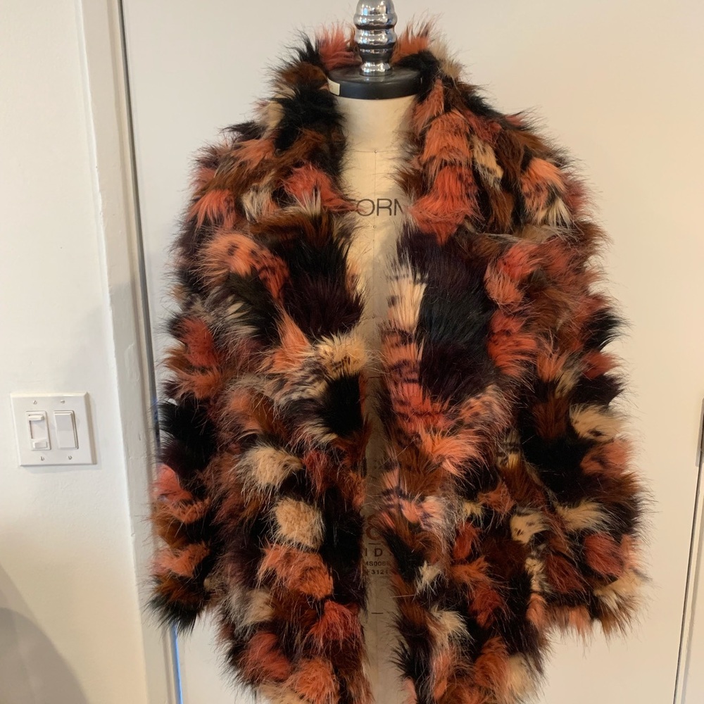 Nasty Gal Faux fur Coat